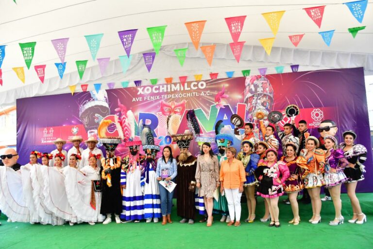 Carnaval de Xochimilco regresa tras dos años de ausencia