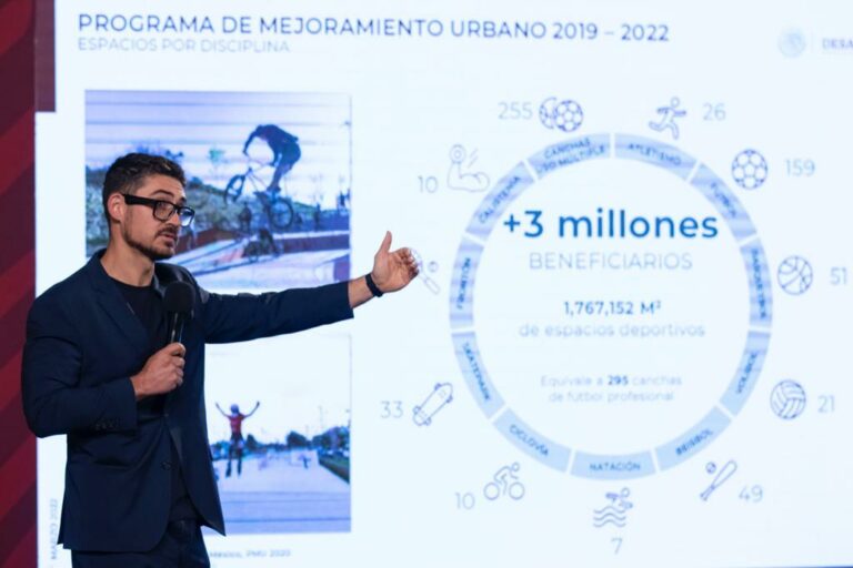 SEDATU pretende crear espacios deportivos equivalentes a 300 zócalos