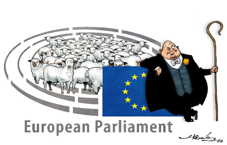Cartón del día: Pastoreo del Parlamento Europeo