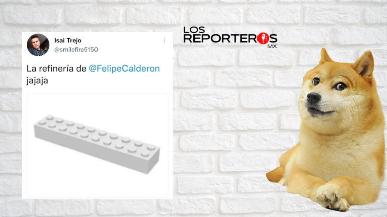 El perro tuitazo: también hay legos de la “refinería” de Calderón