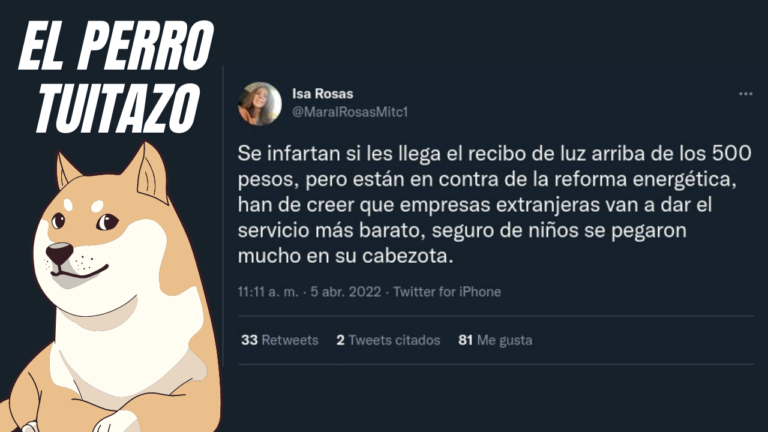 El perro tuitazo: la oposición cree que privatizando CFE la luz será más barata