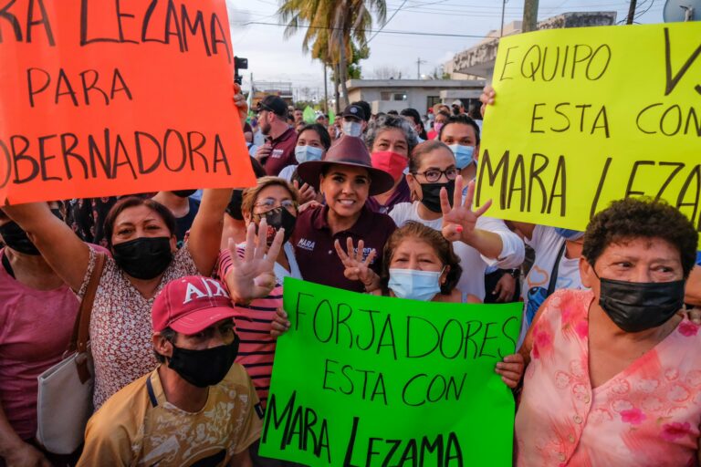 Mara Lezama en Chetumal: Haré compromisos, no promesas de campaña