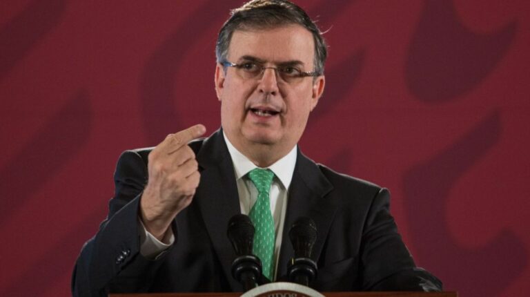 Ebrard desmiente que Trump se haya impuesto a AMLO
