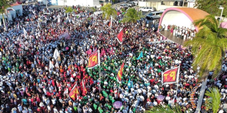 Miles acompañan en su arranque de campaña a Mara Lezama, candidata de Morena a la gubernatura de Quintana Roo