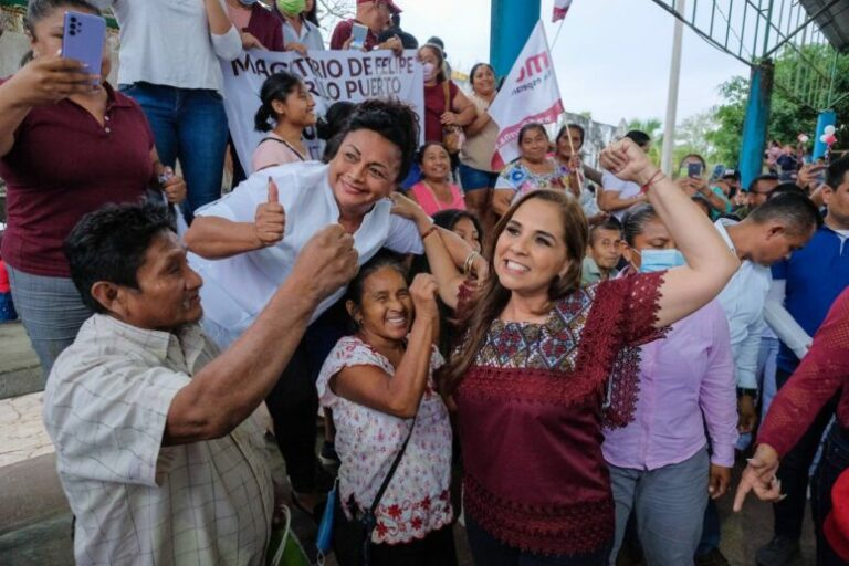 Encuestas señalan que Mara Lezama arrasará en las elecciones de Quintana Roo; con amplia ventaja sobre Laura Fernández