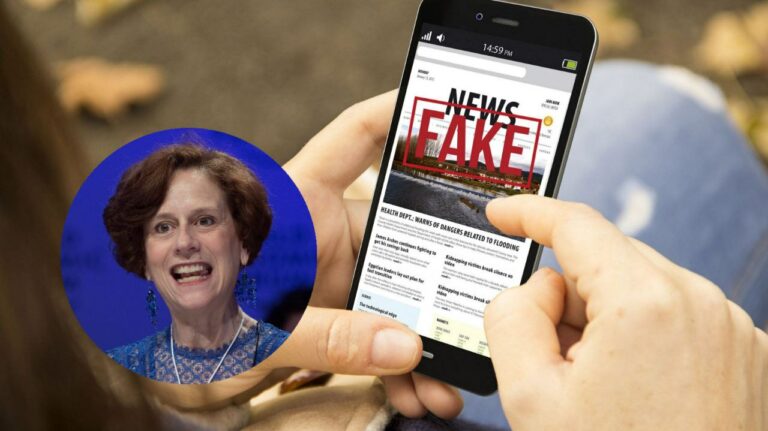 Dresser, icono de las noticias falsas vuelve a ser expuesta en la mañanera