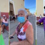 ¡Patria o muerte, venceremos!: cubanos responden a una turista española por documentar y criticar larga fila para recibir un pan