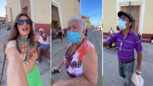 ¡Patria o muerte, venceremos!: cubanos responden a una turista española por documentar y criticar larga fila para recibir un pan