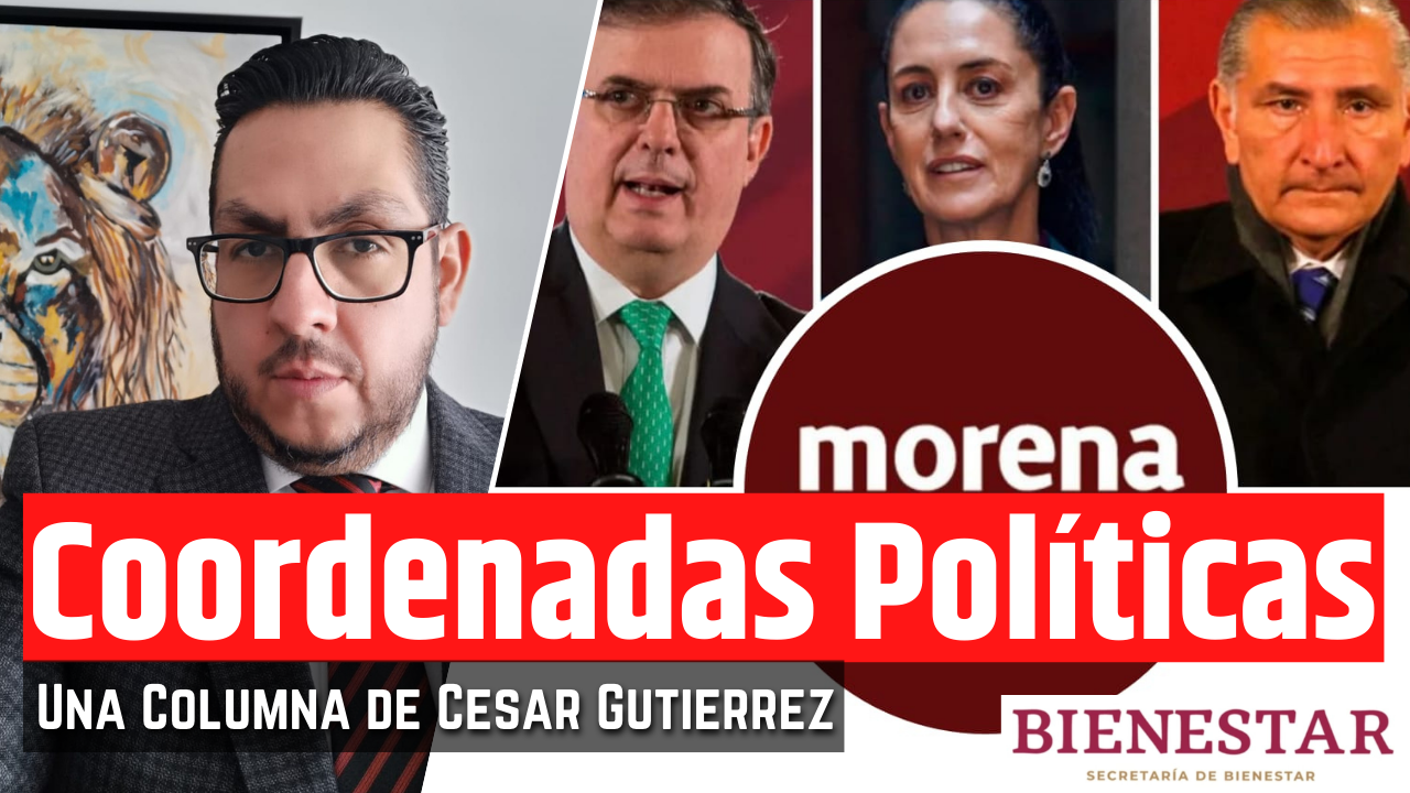 LA CARRERA PRESIDENCIAL, MORENA Y BIENESTAR