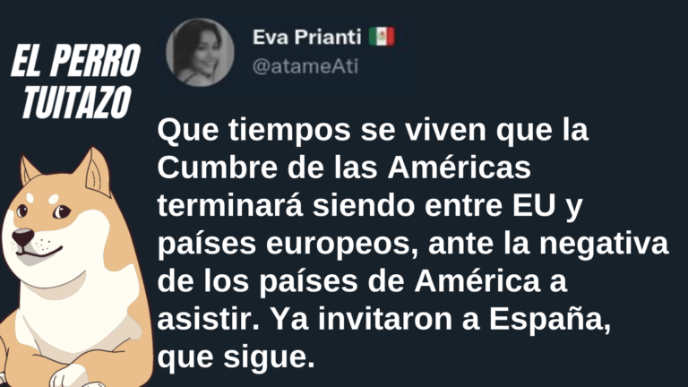 El perro tuitazo: malos tiempos vive la Cumbre de las Américas
