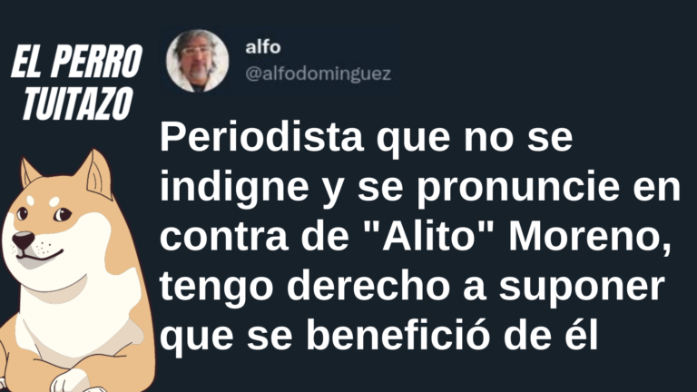 El perro tuitazo: periodistas deberían indignarse tras nuevo audio de &#8220;Alito&#8221;