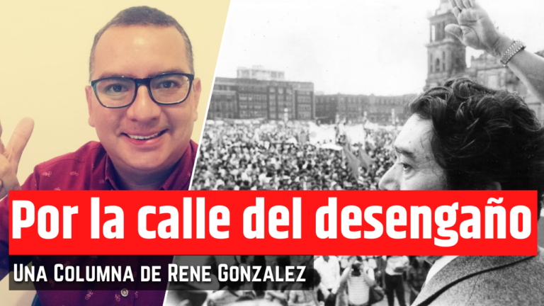 Arnoldo Martínez Verdugo y el Zócalo rojo