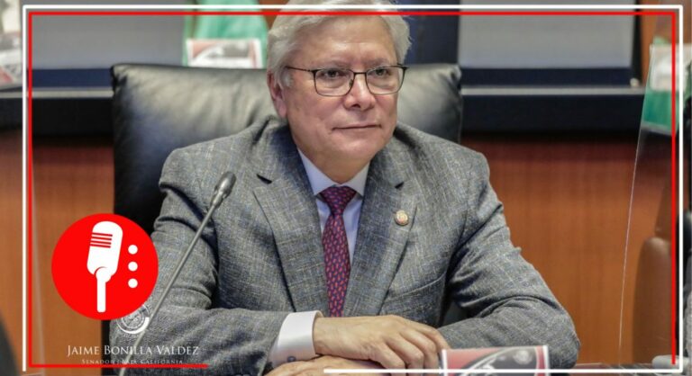 Resuelve TEPJF quitar escaño en el Senado a Jaime Bonilla; responde al tribunal aclarando que revocación de su reincorporación como senador no es definitiva