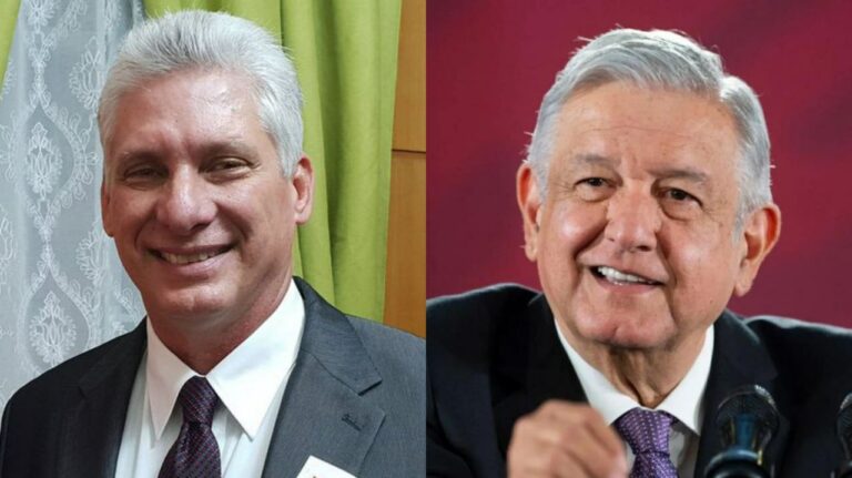 Presidente de Cuba agradece que AMLO busque una política no excluyente para la región Americana