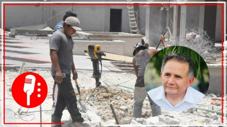 Dr. Pech se lanza contra albañiles y gente de bajos ingresos