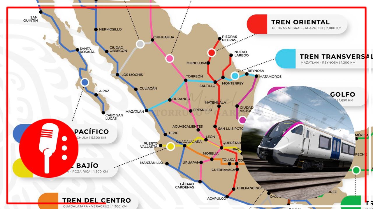 Morena crea propuesta para que los trenes de pasajeros regresen a México