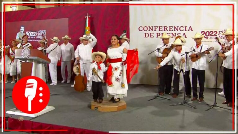 Celebración del Día de la Madre llega a la mañanera del Presidente