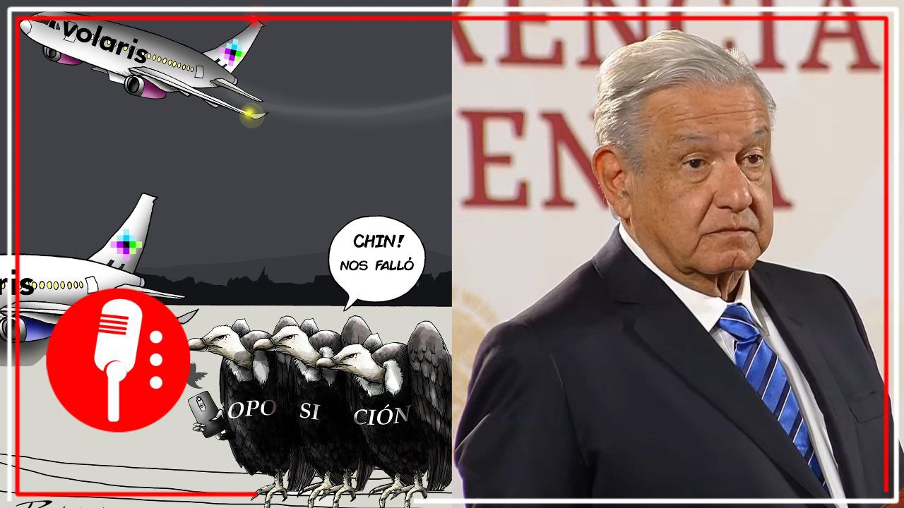 “Son tiempos de chombos”: AMLO criticó a Fox por politizar presunto conato de accidente en el AICM