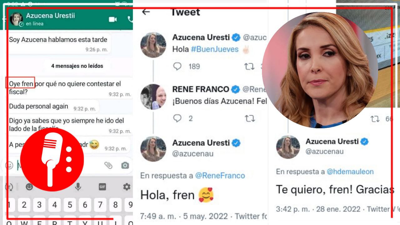 Azucena Uresti niega haber mandado mensajes al padre de Debanhi, pero evidencias de Twitter la contradicen