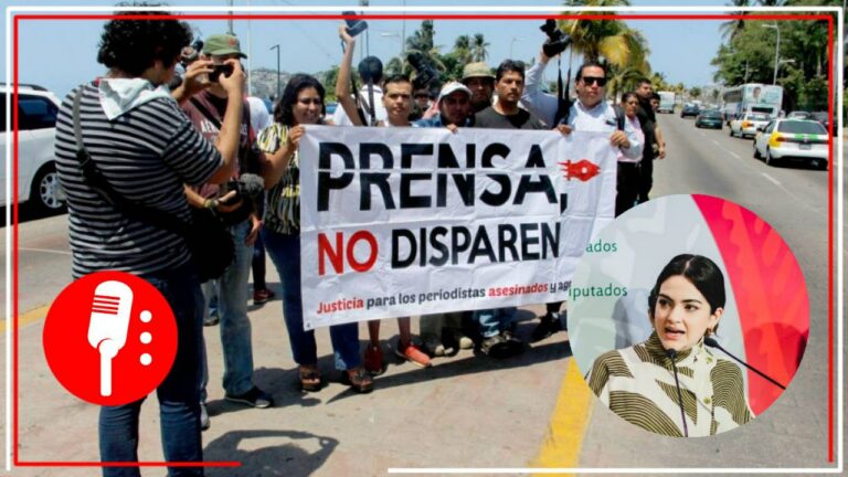 “Tienen todo nuestro respaldo y apoyo”: Andrea Chávez expresa solidaridad a periodistas amenazados