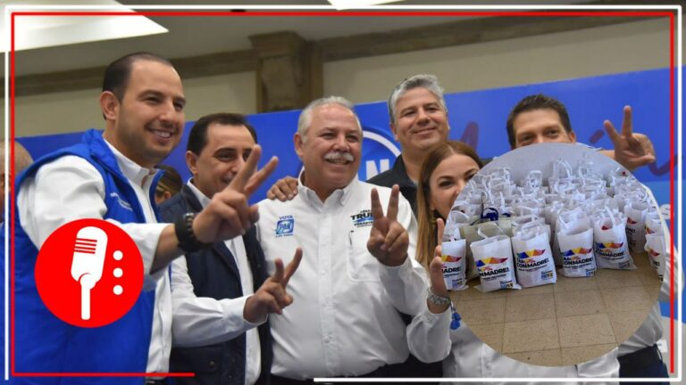 Operadores de &#8220;El Truko&#8221; Verástegui intentan golpear y arrollar a morenistas que los cacharon repartiendo despensas