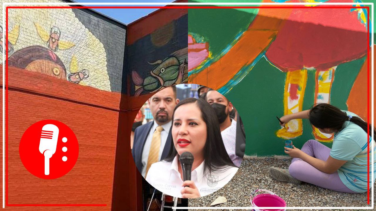 Mientras Sandra Cuevas manda borrar murales para luego disculparse, Sedatu promueve la apropiación de espacios a través del arte urbano mexicano