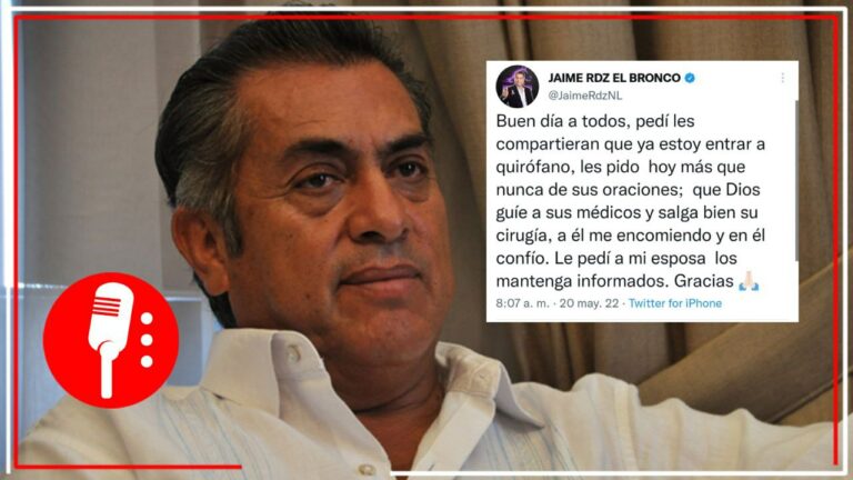 Jaime Rodríguez “El Bronco”, ex gobernador de Nuevo León, es operado; señaló tener problemas de salud