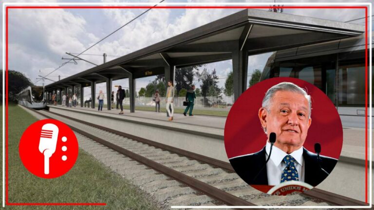 Alfaro presume con bombo y platillo construcción de la Línea 4 del tren ligero, pero olvida que AMLO le “echó la mano”