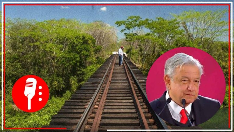 AMLO afirma que pobladores de Jacinto Pat le “mandaron decir” que lo apoyaban en lo que decidiera respecto al trazo del Tramo 5 del Tren Maya