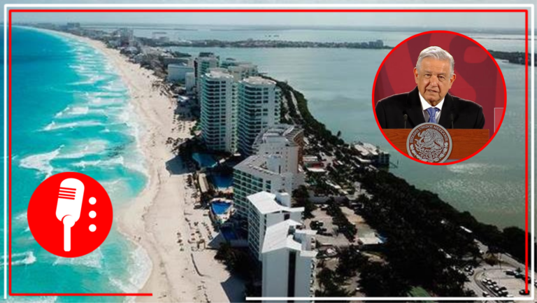 Con una inversión de 6 mil mdp, el presidente Andrés Manuel López Obrador anuncia construcción de puente en Cancún