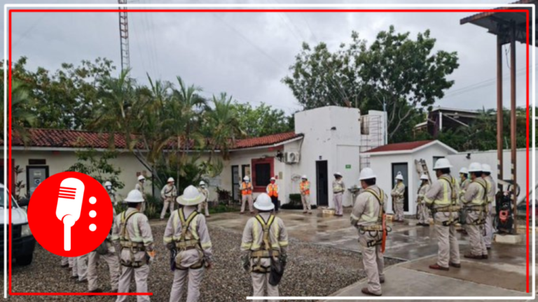 CFE restablece suministro eléctrico al 75% de afectados por Agatha en Oaxaca y Veracruz