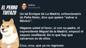 El Perro Tuitazo: ironía, priistas dicen que ahora quieren salvar a México