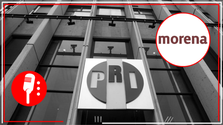 Morena presenta iniciativa para prohibir que PRI use el verde, blanco y rojo de la bandera