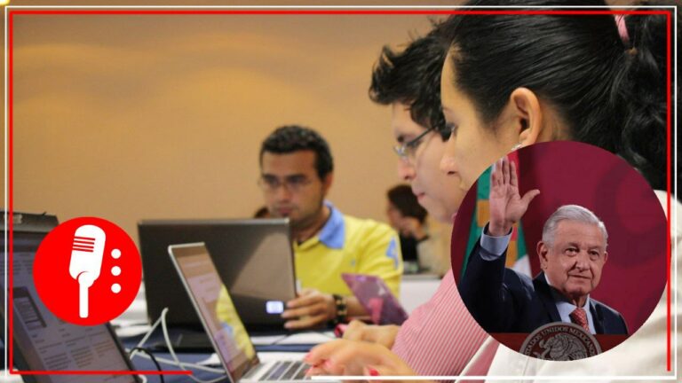 AMLO anuncia plan de seguridad social para periodistas por cuenta propia;  tendrán pensión mensual de 2,139.22 pesos