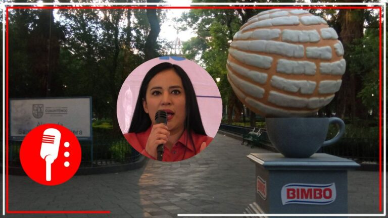 &#8220;A Sandra Cuevas no le gustan los rótulos, pero sí las marcas industriales&#8221;: critican a la alcaldesa de Cuauhtémoc por &#8220;monumento&#8221; a Bimbo en Santa María la Ribera