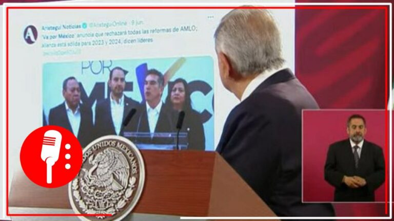 Moratoria constitucional de Va por México perjudica al pueblo: acusa AMLO y pide que legisladores de oposición no cobren si no legislan