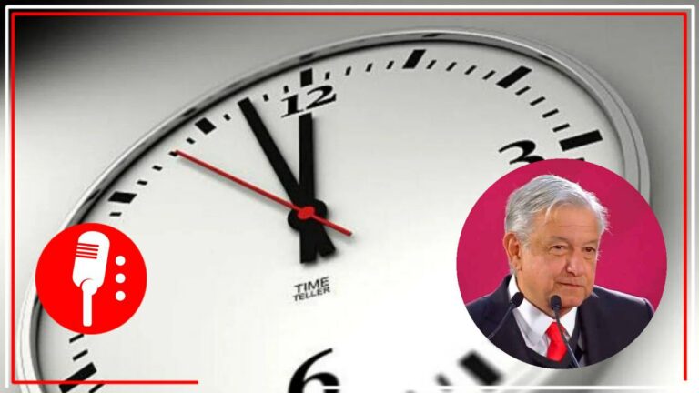 AMLO mandará iniciativa al Congreso para derogar el horario de verano, estudio señala que 70% de los mexicanos están a favor del cambio