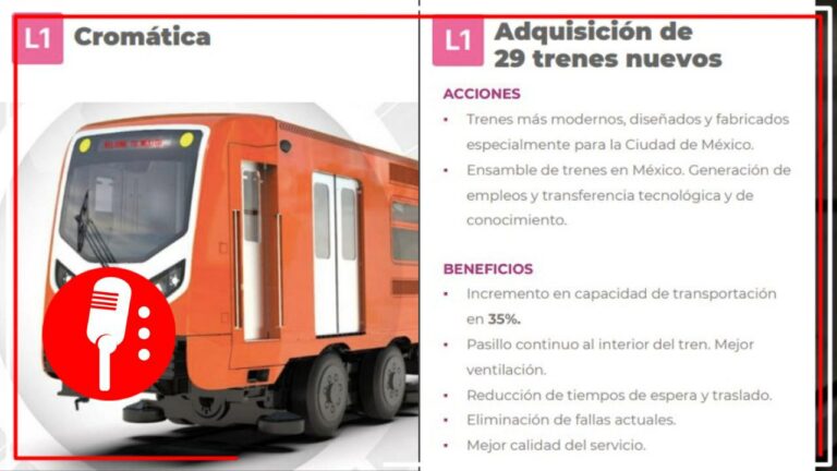 Línea 1 del Metro de la CDMX debía ser remodelada hace 13 años; hoy Sheinbaum anuncia su total modernización; asegura que será una de las mejores del mundo