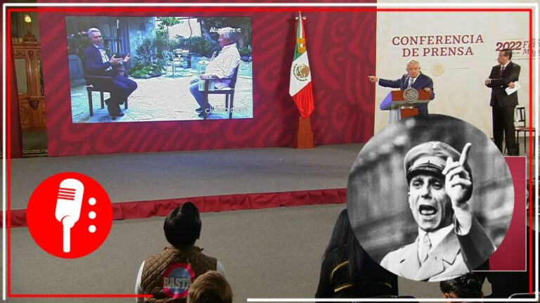 AMLO recalca que respeta mucho a la comunidad judía, pero mantiene firme su postura de que Alazraki tiene un pensamiento &#8220;hitleriano&#8221;