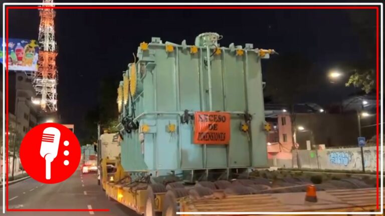 Llegan transformadores de China para abastecer electricidad en las Líneas 1,2 y 3 del Metro CDMX