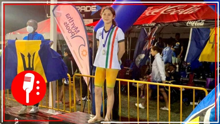 Conoce a Merari, la niña atleta de 12 años originaria de Tláhuac que está triunfando en campeonato de natación en Barbados