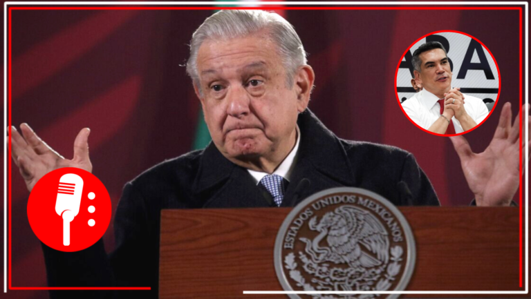 López Obrador negó que hay persecución alguna contra “Alito” Moreno y reiteró que no es asunto suyo las denuncias del priísta en el extranjero