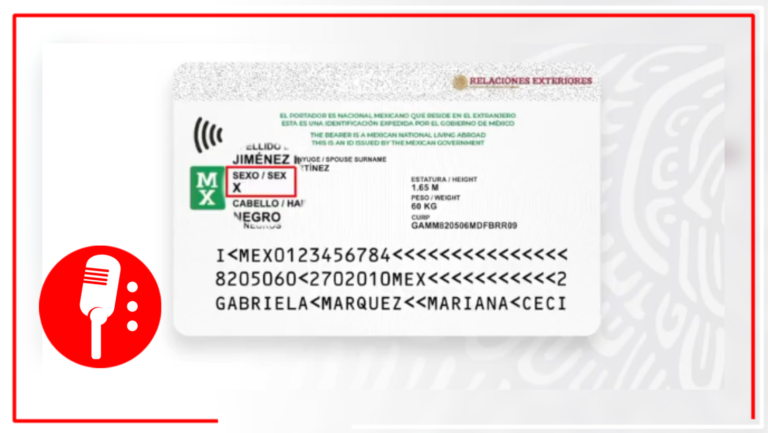 La Secretaría de Relaciones Exteriores lanza el primer documento de identidad oficial para personas no binarias