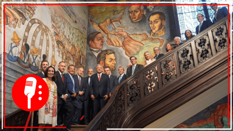 El presidente Andrés Manuel López Obrador, se reúne con empresarios mexicanos y estadounidenses en Washington