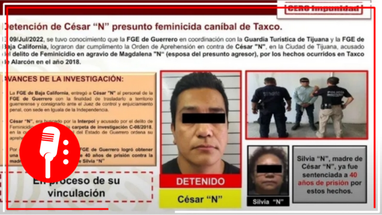 Detienen al Caníbal de Taxco en Tijuana; investigación señala que cocinó a su esposa en pozole
