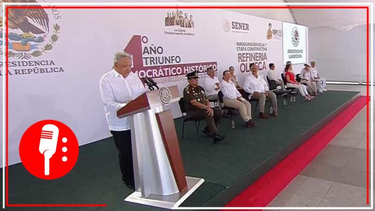 Tras inaugurar Dos Bocas, AMLO ofrece informe a 4 años de su triunfo electoral