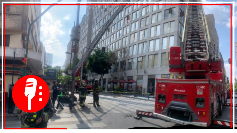 Explota edificio cerca del Centro Histórico