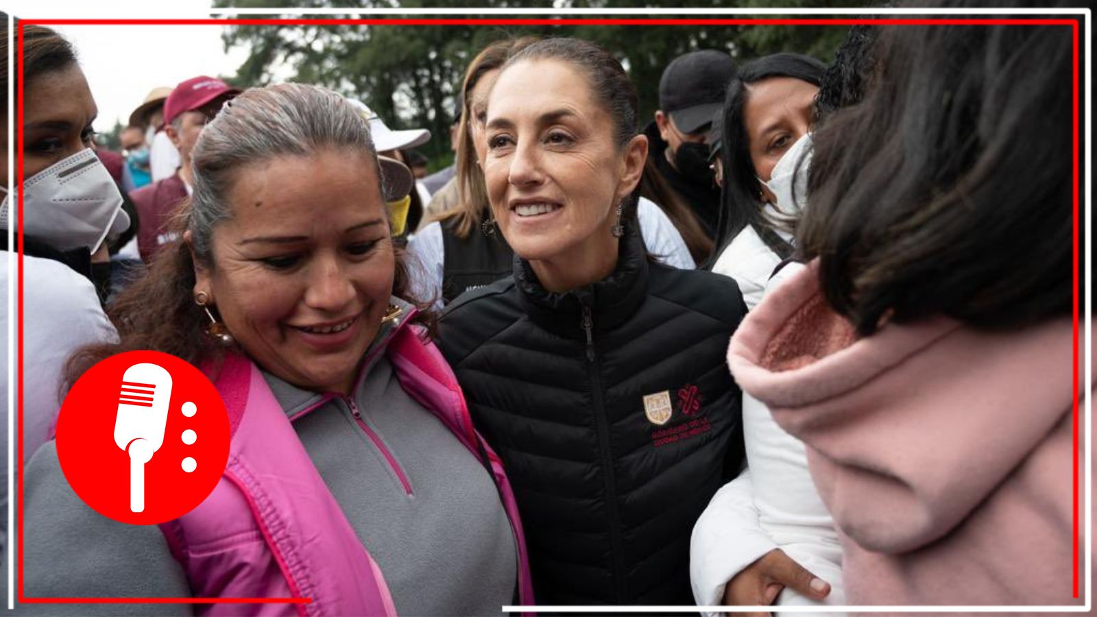 Claudia Sheinbaum hace visita casa por casa en Topilejo y da banderazo de salida a Barrio Adentro