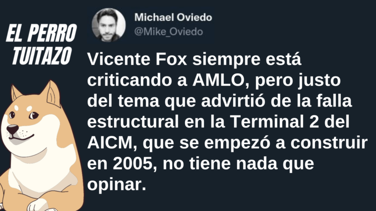 El Perro Tuitazo: Fox opina de todo, menos de la Terminal 2