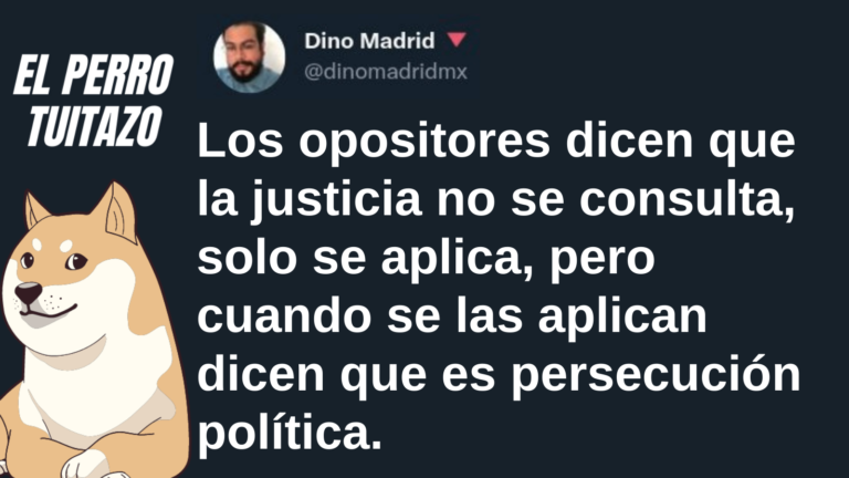 El perro Tuitazo: exigen justicia, pero cuando se aplica, acusan persecución
